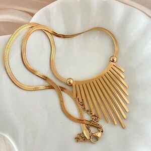 trendy vintage style necklace A426